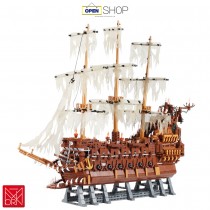 【積木玩具】幽靈船積木 加勒比海盜 擬真造型 場景模擬 ABS材料