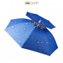 【戶外用品】雙層透氣 『傘帽』 抗UV 戶外專用 遮陽傘